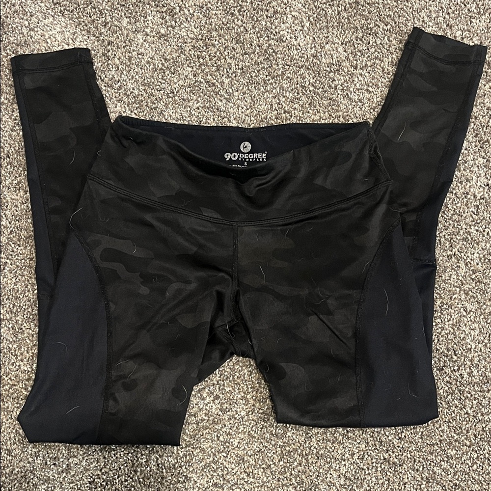 90 Degree by Reflex Black Leggings